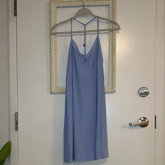 LA VIE EN ROSE | Elegant Blue Slip Dress - Picture 1 of 11